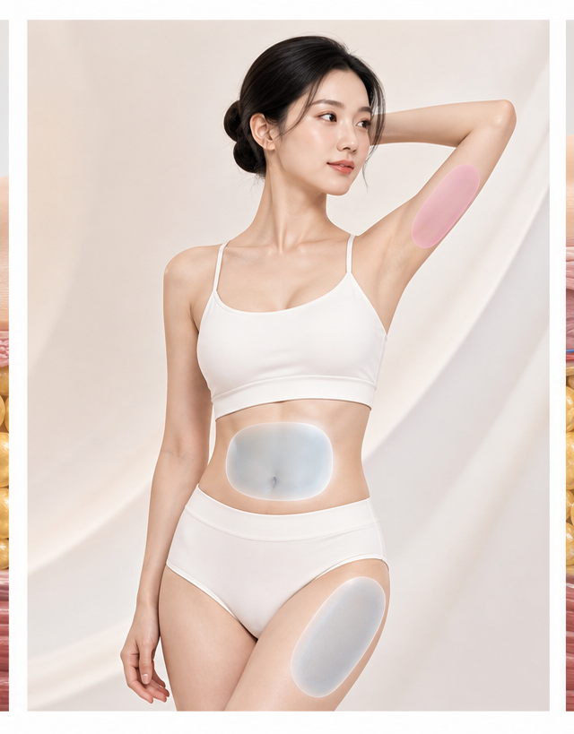 다양한 부위 적용 일러스트