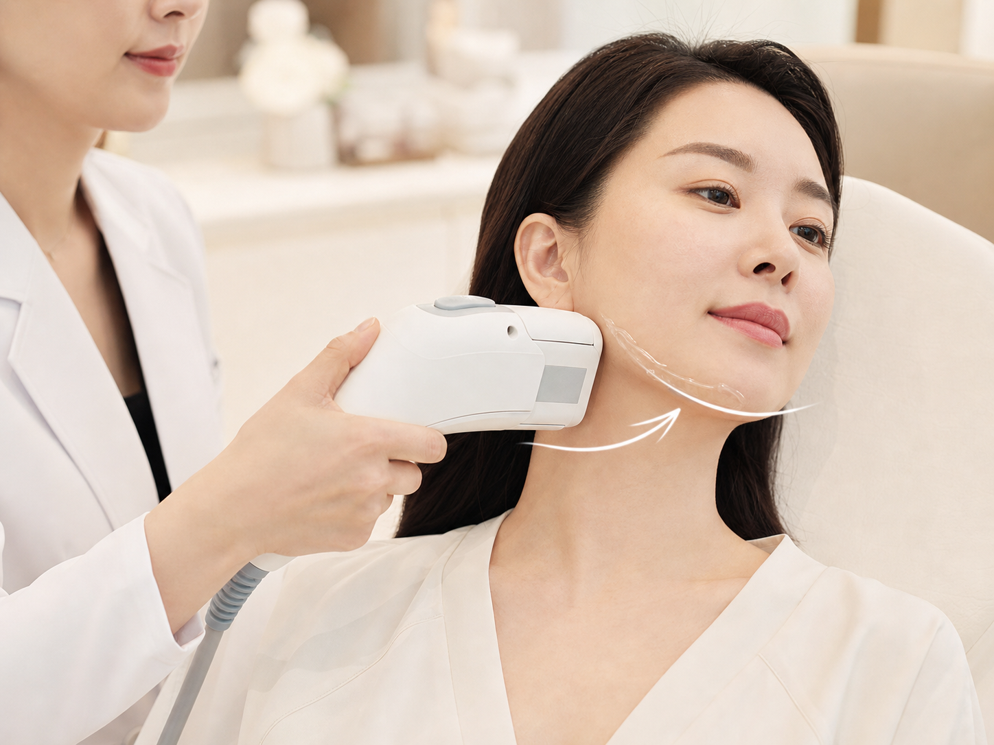 수술 없이 안전한 리프팅 일러스트
