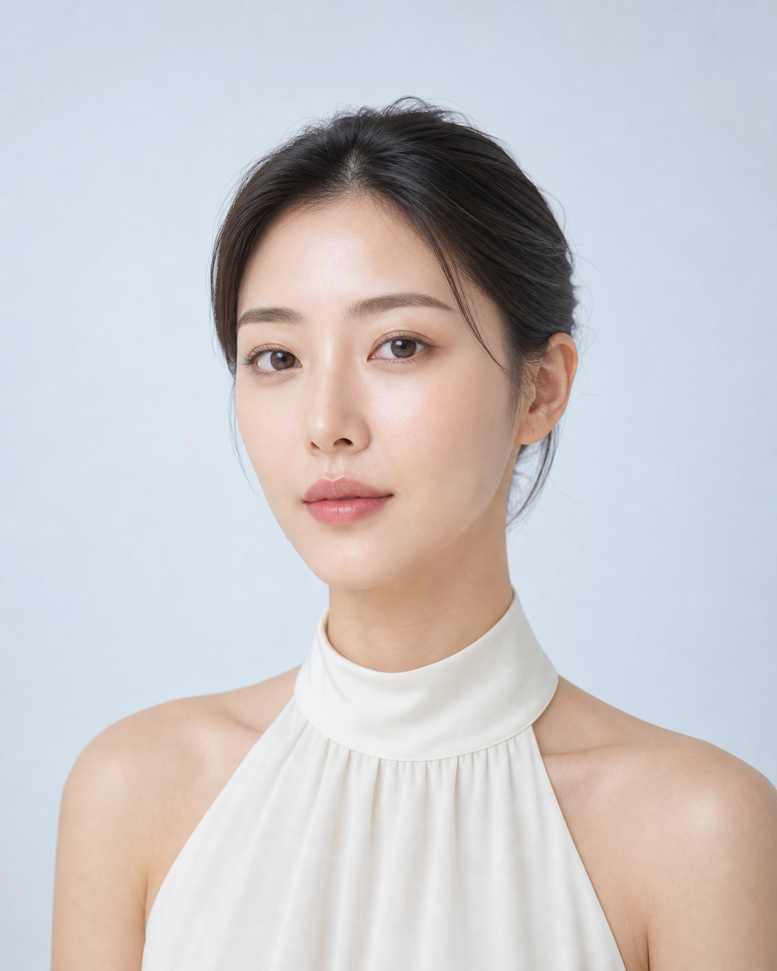 필러 시술 가능 부위를 안내하는 인물 이미지
