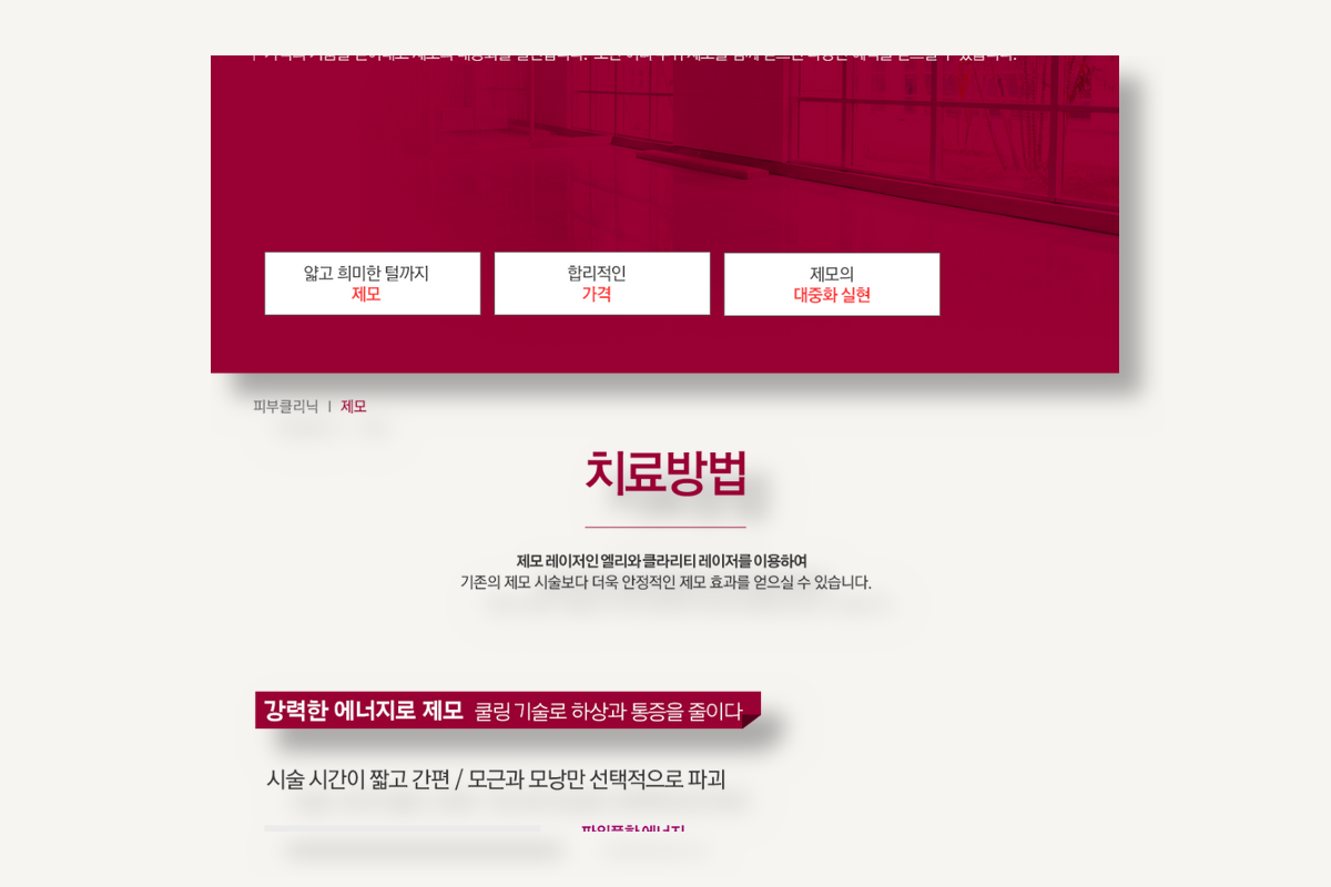 제모